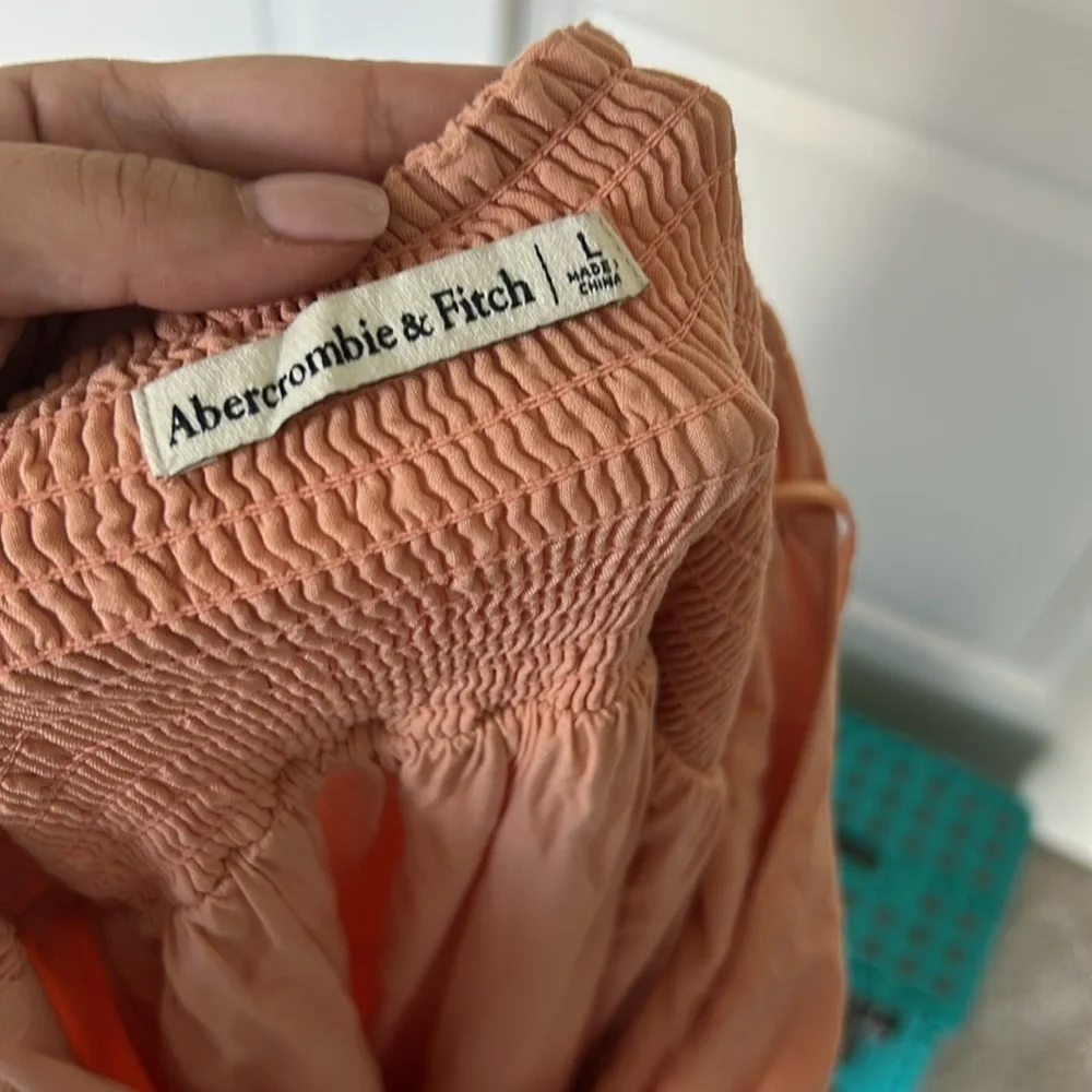 Abercrombie & Fitch Halter Tiered Maxi Dress